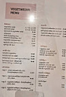 Pinocchio Sushi menu