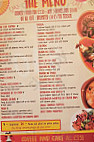 The Underground Sunderland menu