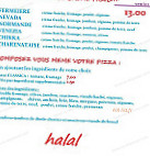 Au Regal Pizza menu