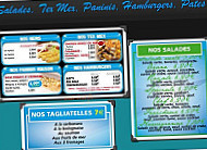 Solo Pizza menu