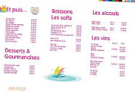 Bozen Sushi menu