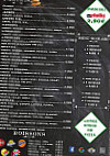 Tifosi Pizza menu