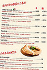 La Tonnelle menu