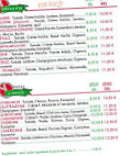 Pepino Pizza menu