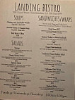 The Landing “the Loft 530” menu