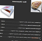 Univers Pizza menu