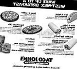 Jimmy John's menu