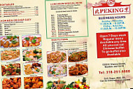 Peking menu