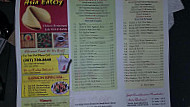 Asia Eatery menu