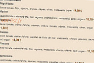 Creperie de l'Enclos menu