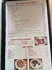 Tres Amigos menu