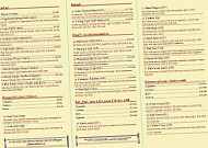 Little Thai Princess menu