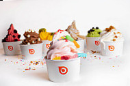 Orange Leaf Frozen Yogurt food