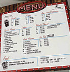 The Broken Bean menu