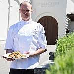 Vineyard Terrace Restaurant at CedarCreek Estate Winery people