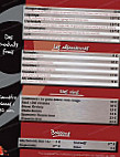 9 Pizza menu