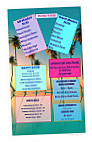 Signals Caribbean Grille menu