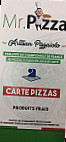 Mr.pizza menu