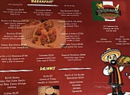 Taqueria menu