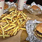 Five Guys Burgers Fries food