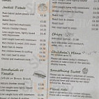 The Marina Cafe menu