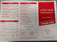 Little Thai Takeaway menu