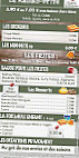 La Fabrique menu