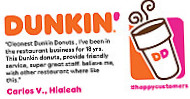 Dunkin' menu