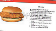 Chick-fil-a menu