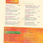 La Hacienda menu