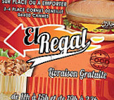 El Regal menu