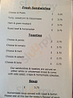 The Bridge Bier Huis menu