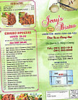 Jerry's Bistro menu