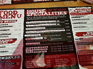 Smokehouse menu