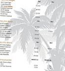 Paillote Tahiti Beach menu