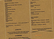 L'instant Gourmand menu