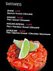 Le Coté Sushi menu