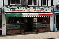 Pinocchio's outside