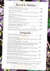 Basilico menu