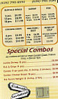 Romeo's Pizza menu