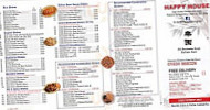 Happy House Chinese Takeaway menu