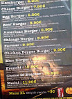 Le American Burger menu