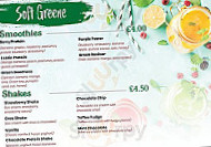 Soft Greene menu