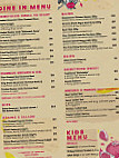 Lillah Middle Eastern menu