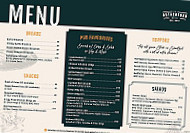 The Rutherford menu