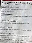 Brown's Wharf Inn menu