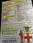 Jamaican Cuisine menu