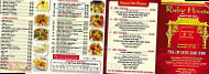 Ruby House menu