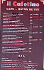 Il Cafetino menu