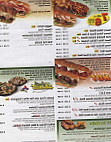 Subway menu